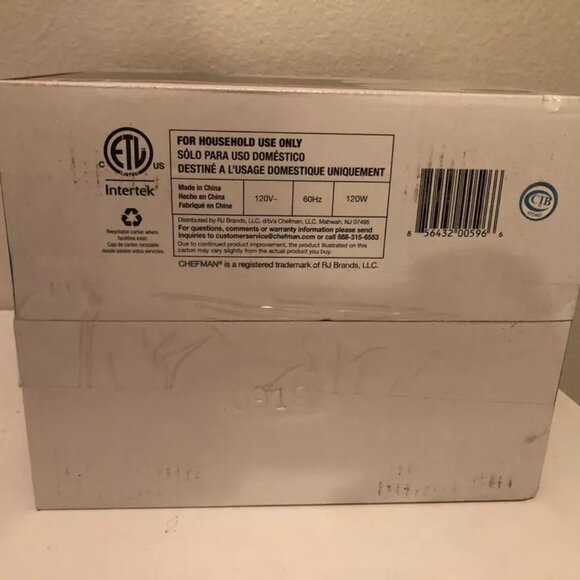 Chefman Slow Cooker, 1.5 Quart, Dishwasher Safe, Stoneware 2+ People, Clean NEW - Picture 3 of 6